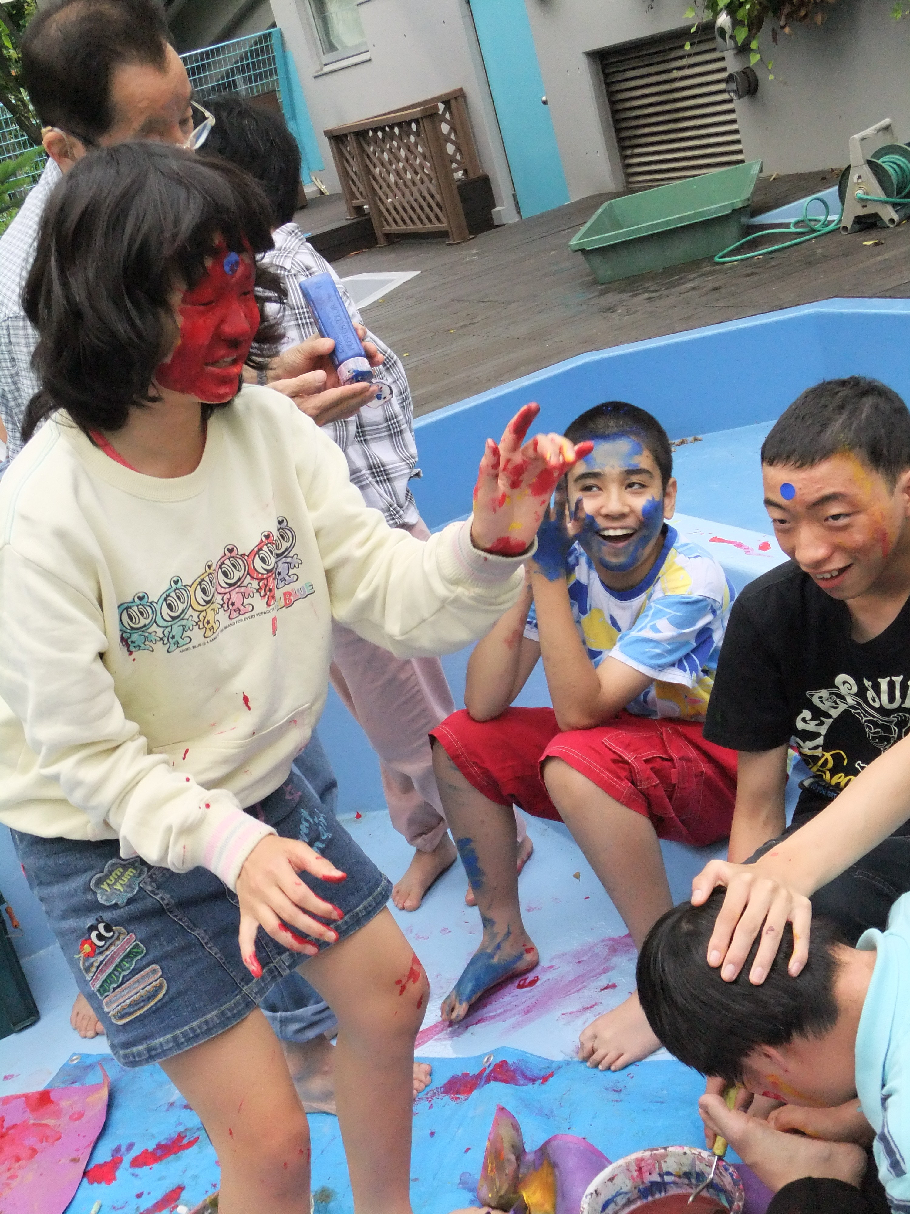 学園 思いっきり遊んでます しおん保育園 保育士日記